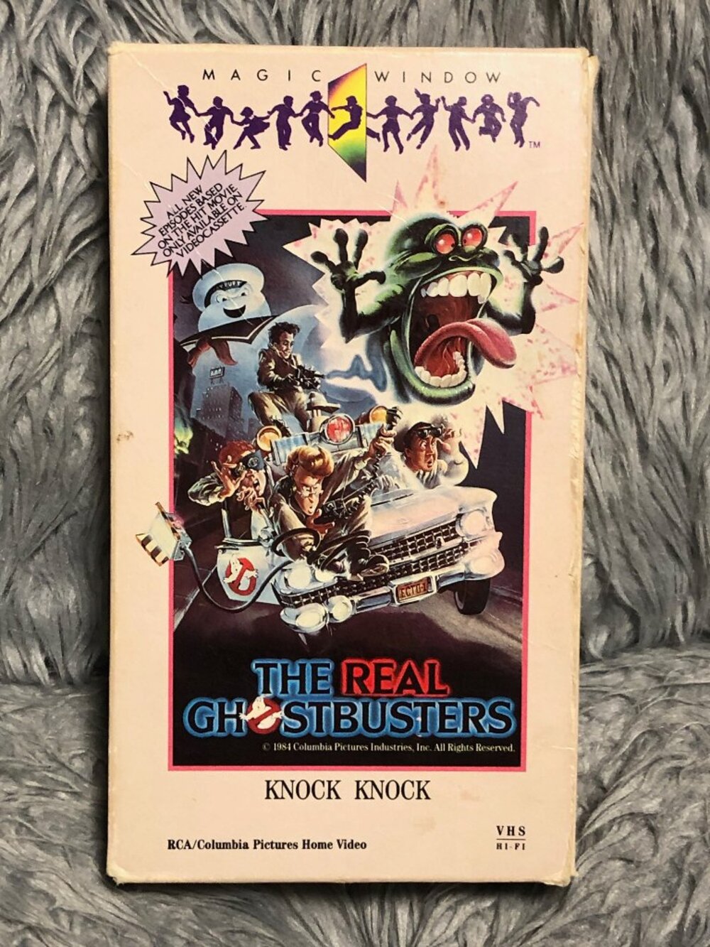 The Real Ghostbusters cartoon Knock Knock VHS 1989